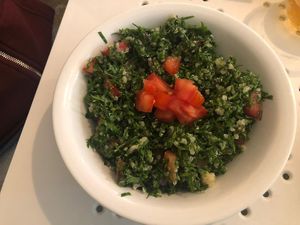 Quinoa Tabbouleh at Tahina Bite in Budapest
