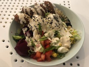 Superfood at Tahina Bite in Budapest