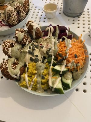 CYO bowl  at Tahina Bite in Budapest