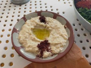 Hummus at Tahina Bite in Budapest