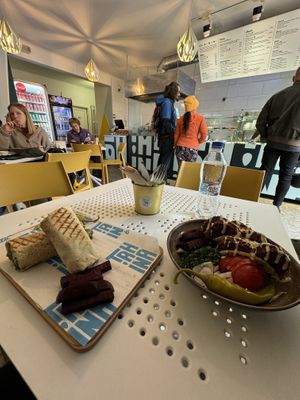 Delicious vegan food 🌱💚  at Tahina Bite in Budapest