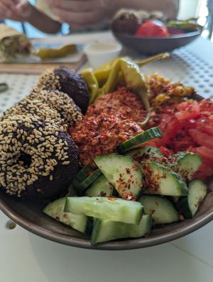Spice it Up Bowl at Tahina Bite in Budapest