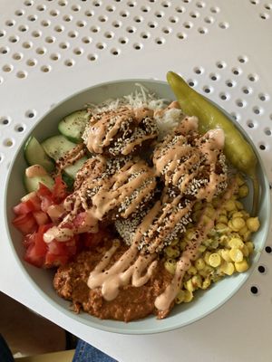 Spice It Up! bowl at Tahina Bite in Budapest