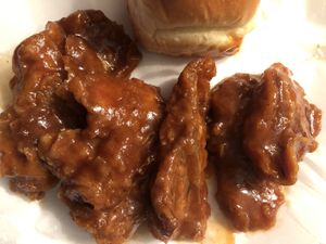 BBQ wyngs  at Quannies Vegan Dishes  in Fort Lauderdale