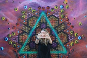 this is just outside the restaurant at Via Organica in San Miguel De Allende