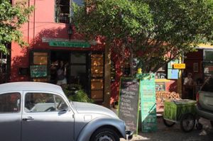 View from outside at Via Organica in San Miguel De Allende