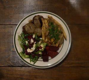 2020 holiday special “ragoût de boulettes,” a Quebec traditional homemade meat ball dish served around Christmas time!  at Chez Valerie 셰 발레리 in Seoul