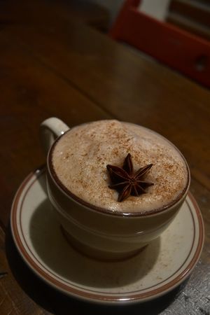 Masala chai latte ☕️ at Chez Valerie 셰 발레리 in Seoul