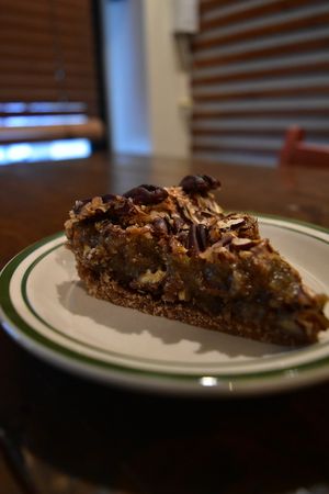 Maple pecan pie 🥧  at Chez Valerie 셰 발레리 in Seoul