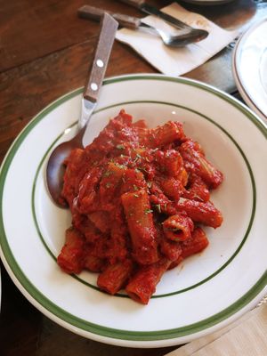 Meat sauce whole wheat rigatoni at Chez Valerie 셰 발레리 in Seoul