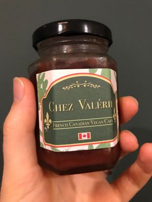 Homemade red onion confit at Chez Valerie 셰 발레리 in Seoul