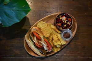 The grilled vegetable sandwich🙂 at Chez Valerie 셰 발레리 in Seoul