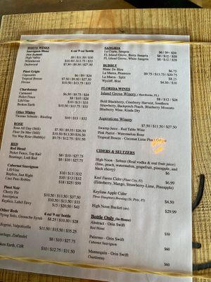 Wine at Starkey Market in Trinity