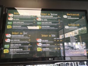 Döner Menu 2 at Dönermeister - Neubaugürtel in Vienna