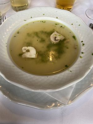 First course (vegan) at Hotel Van der Werff in Schiermonnikoog