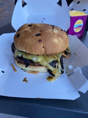 “Steak” burger  at PLNT Burger - Florida Ave in Washington