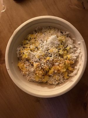 mango rice  at Indah Sushi in Whitefish