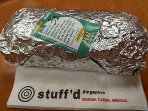 Huge serving size at Stuff'd - City Square Mall in Central Singapore