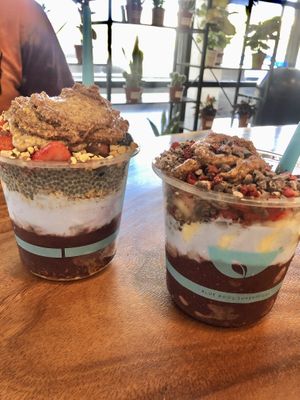   at Blue Bowl in Costa Mesa