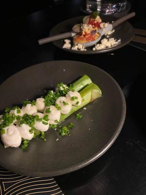 Asparagus at Rogue Bistro in Newstead