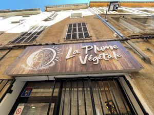   at La Plume Végétale in Aix-en-provence