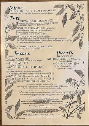   at La Plume Végétale in Aix-en-provence