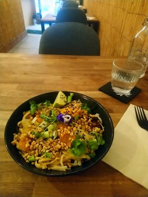Pad Thai at La Plume Végétale in Aix-en-provence