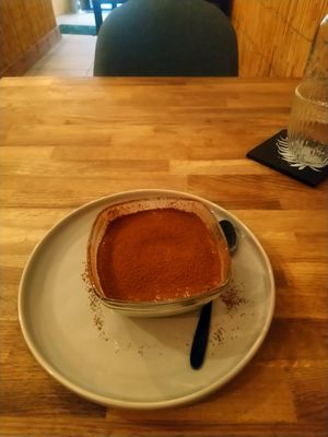 Tiramisu at La Plume Végétale in Aix-en-provence