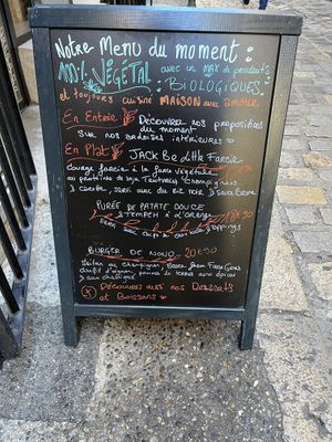   at La Plume Végétale in Aix-en-provence