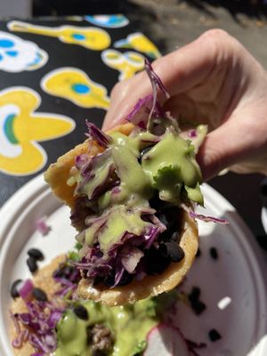 Taco Pobre at Flacos in Berkeley