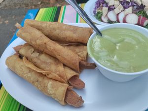 Deep fried perfection at Flacos in Berkeley