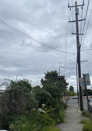 Parked on Street (Fence Now Closes Off One Side)  at Flacos in Berkeley