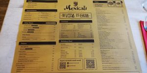 Menu2 at Mexicali in Brescia