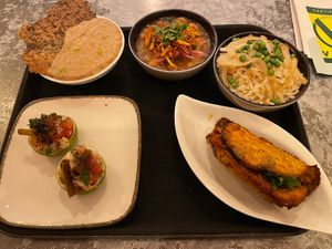 Vegane Tapas… alles sehr schmackhaft  at Rosa & Paula in Cologne