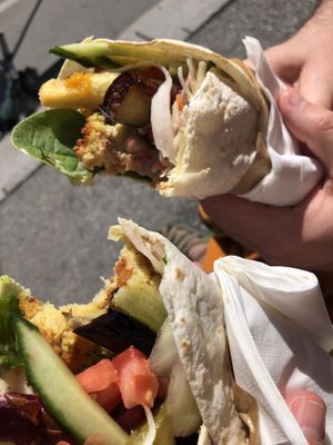 golden falafel   at Falafel n' Juice in Oslo