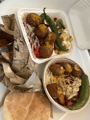   at Falafel n' Juice in Oslo
