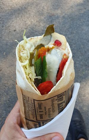 Classic falafel at Falafel n' Juice in Oslo