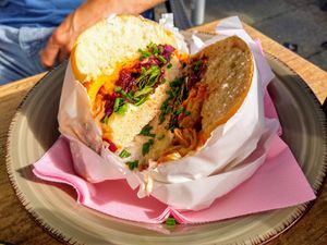 Chicken tender sandwich at Bitemark in Alkmaar