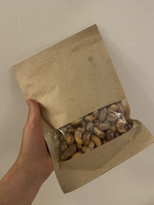 She even gifted us these cashews, that were honestly the best we ever had.   at Orchid Spa in Koh Tao