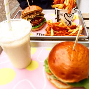 Milkshake, vurgers, 5050 fries at The Vurger Co in Brighton