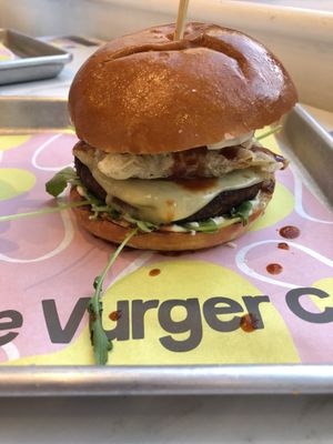 “Pork Cracking” Vurger  at The Vurger Co in Brighton