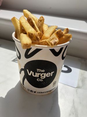Skin on Fries  at The Vurger Co in Brighton
