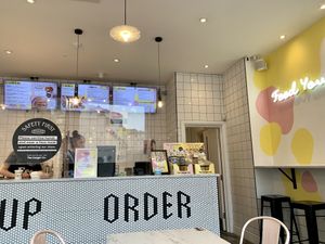 The Vurger Co - inside at The Vurger Co in Brighton