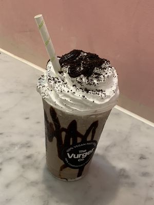 Excellent Oreo shake - best in UK at The Vurger Co in Brighton