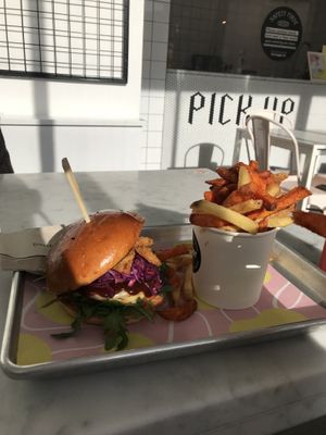   at The Vurger Co in Brighton