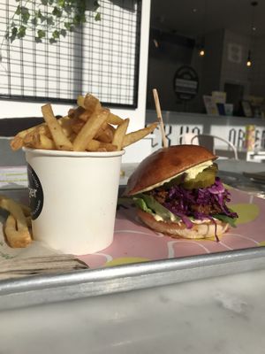   at The Vurger Co in Brighton