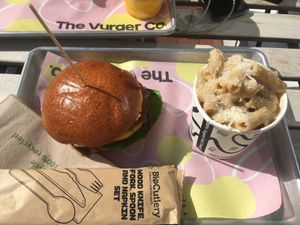  at The Vurger Co in Brighton