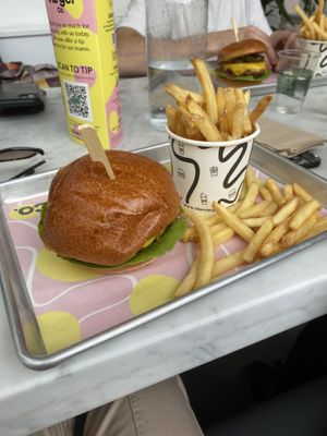   at The Vurger Co in Brighton