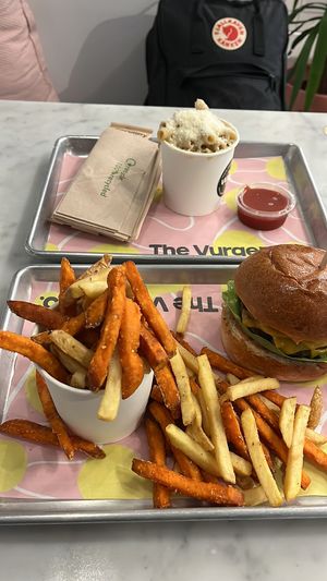 New York Burger  at The Vurger Co in Brighton