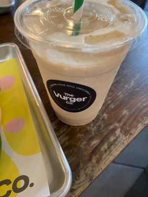 Biscoff shake  at The Vurger Co in Brighton